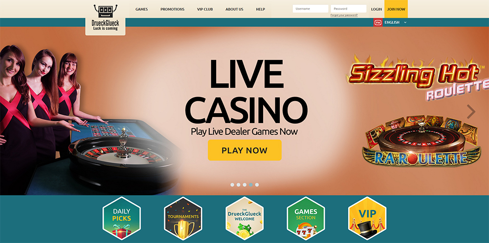 drückglück Online Casino